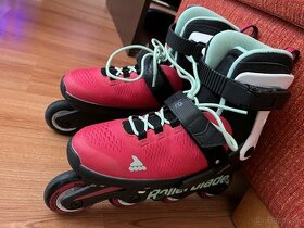 Rollerblade Arrow Raspberry/Neomint 33-36,5 - 1