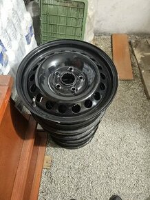 Predám plechove disky R15 original VW AG 5x112