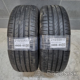 Letné pneumatiky 215/55 R17 PIRELLI DOT4321