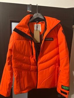 Rossignol Hero Blackside Puffy jkt neon red