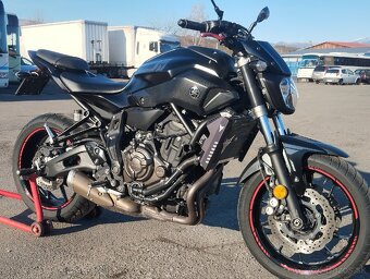 Yamaha MT 07 13500 km