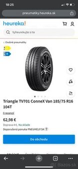 Triangle TV701 ConneX Van 185/75R16  104T