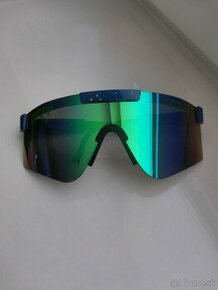Športové slnečné okuliare Pit Viper - zelené