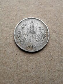 1 koruna 1892 bz PREDANA