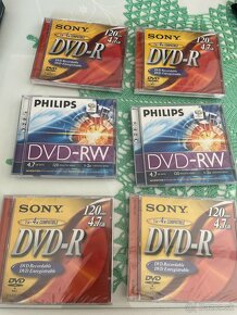 DVD-RW a R  nové