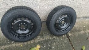 2ks plechace Peugeot 206, zimné pne.175/65r14