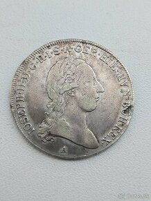 Mince 1/2 Toliar Jozef II. 1789 A - 1