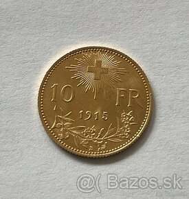 10 frank 1915 Bern Helvetia