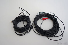 2x 10m Audio kábel RCA (Cinch) Male - Female