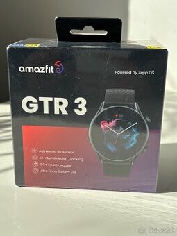 Amazfit GTR 3, čiernej farby