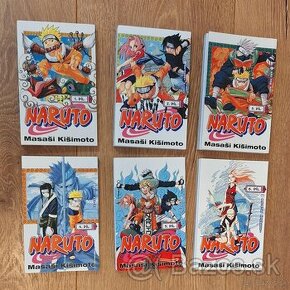 Kniha Naruto dieli 1-6