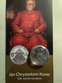 10 € Ján Chryzostom Korec BK - 1