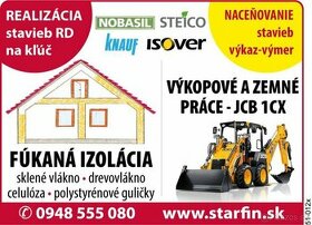 Stavebné práce a Stavba RD od A-Z na kľúč