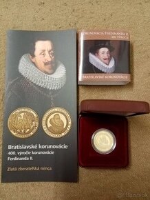 100.eur korunovácie Ferdinanda ll