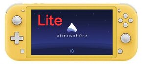 Nintendo Switch Lite Tyrkys//Žlté AMS Atmosphère/Hekate