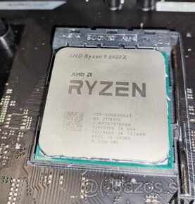 Predám AMD Ryzen 9 5900X 3,7 Ghz Turbo-4,8 Ghz 12/24