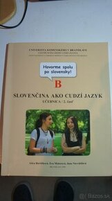 Slovenčina ako cudzí jazyk B. Učebnica 1. časť