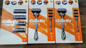 Predám hlavice na stojacej Gillette fusion