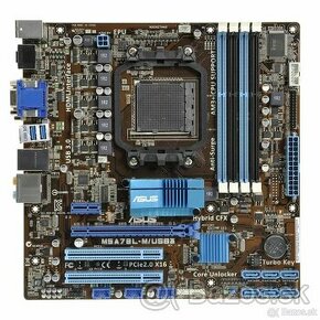 ASUS M5A78L-M/USB3 , soclet AM3+, DDR3 2000 MHz, USB 3.0, GL - 1