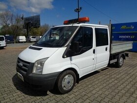 FORD TRANSIT DVOJKABINA VALNÍK 7MÍST SERVISKA 2,2 TDCI