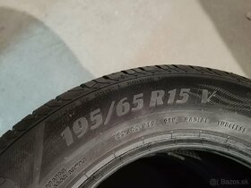 Predám pneu Matador 195/65 R15 letné - 1