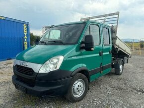 Iveco Daily 35S13 3stranný sklápač double kabína