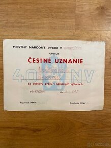 Cestné Uznanie