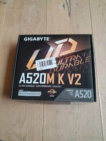 Nový GIGABYTE A520M K V2, AMD A520, AMD AM4 socket