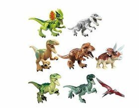skladaci dinosaury, T -rex, triceratops