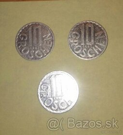 Rakúske, Nemecké, Belgické mince - 1