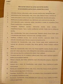 Vypracované maturitné otázky zo slovenčiny - 1