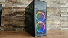 Multimediálny PC - i5-6600, RX580 8GB, SSD, 16G RAM - 1