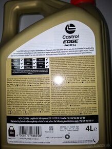 Motorový olej Castrol Edge 5w 30