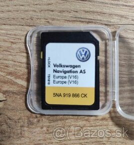 SD karta do navigácie Volkswagen 5NA 919 866