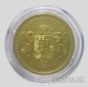 10 Koruna 1895 KB  CuZn  novorazba 2014