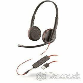 Plantronics BLACKWIRE 3225, USB-A a 3,5 mm