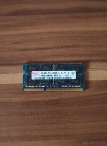 Pamäť 4GB DDR3 10600S/1333MHz SO-DIMM