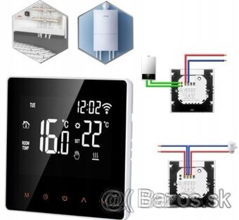 LCD izbový termostat podomietkovy