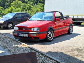 Vw golf mk3 cabrio (veteran, youngtimer)