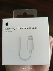 APPLE LIGHTNING ADAPTÉR NA 3.5MM