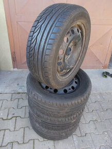 Plechové disky Škoda Roomster + 195/55R15