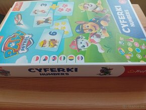 Hra čísla PAW PATROL