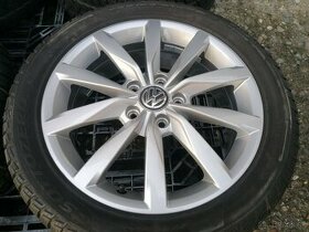 Alu sada =5x112 =orig. VOLKSWAGEN= s pneu=205/55 R17