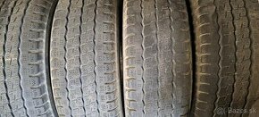 Predám 4ks jazdené zimné 205/65r16C Firestone