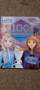 100 samolepiek s vymaľovánkami Frozen