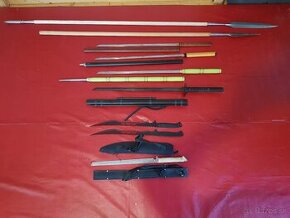 Japonský Samurajský skrytý meč, katana, ninja, kopije, oštep - 1