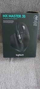 Logitech MX Master 3S - Tichá bezdrôtová myš  (8000 DPI)