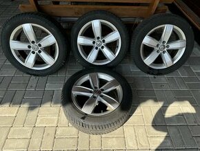 Zimná sada VW 5x112, 215/55 r17