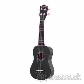 Predám čierne drevené ukulele