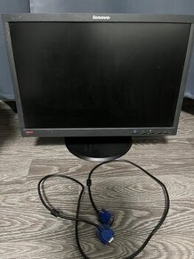 Lenovo monitor + HP klavesnica